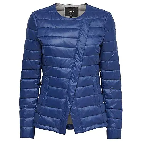 ONLY Cross Cathy giacca nylon Blue Depths M leggera