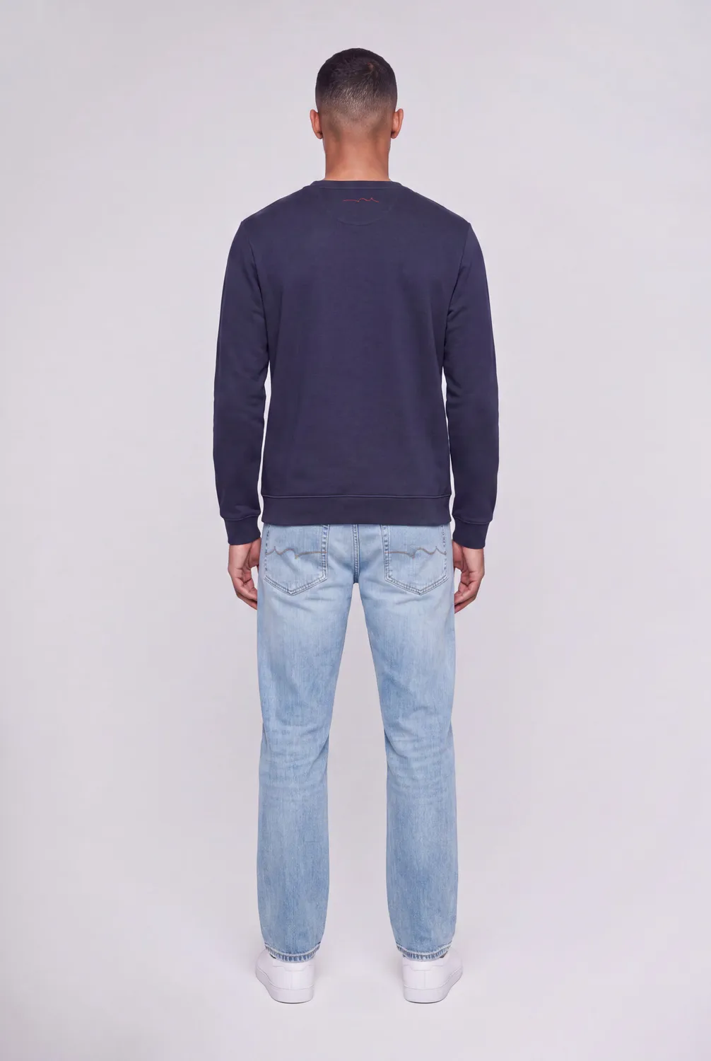 Teddy Smith S-Nark RC felpa navy cotone