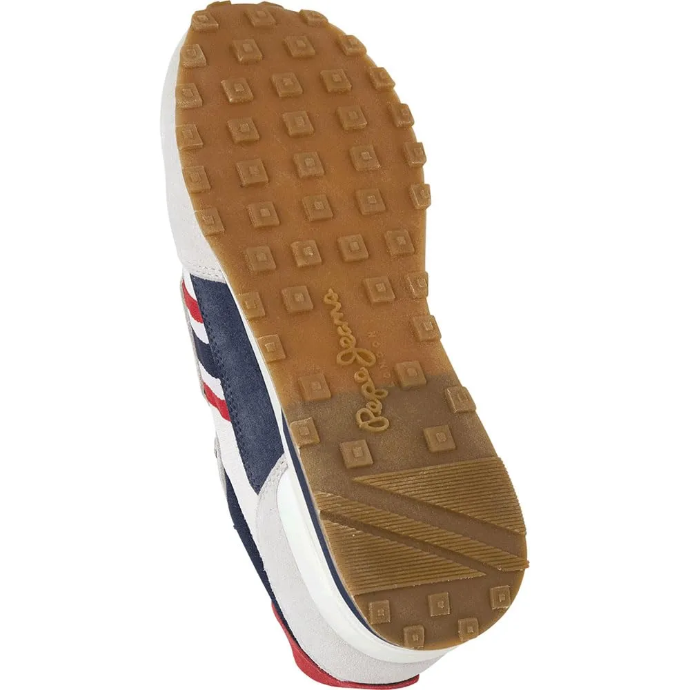 Pepe Jeans Kingston Heritage M sneakers uomo 39 EU pelle bianche