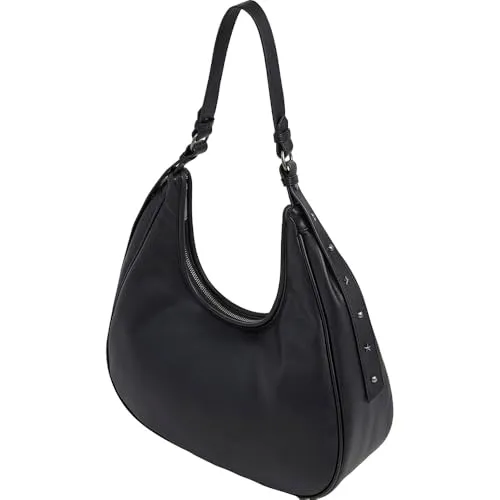 Pepe Jeans Nadia Cluster borsa donna nera borchie
