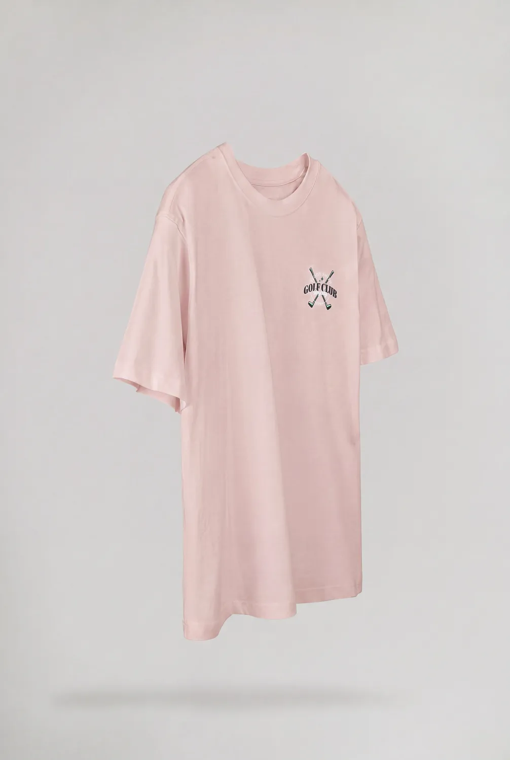 Teddy Smith T-Damien maglietta uomo rosa pastel ampia