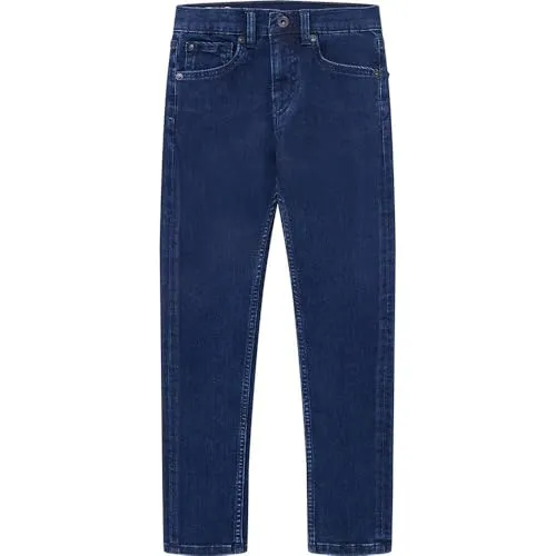 Pepe Jeans Super Skinny Jeans Jr Denim Bambino Elasticizzato