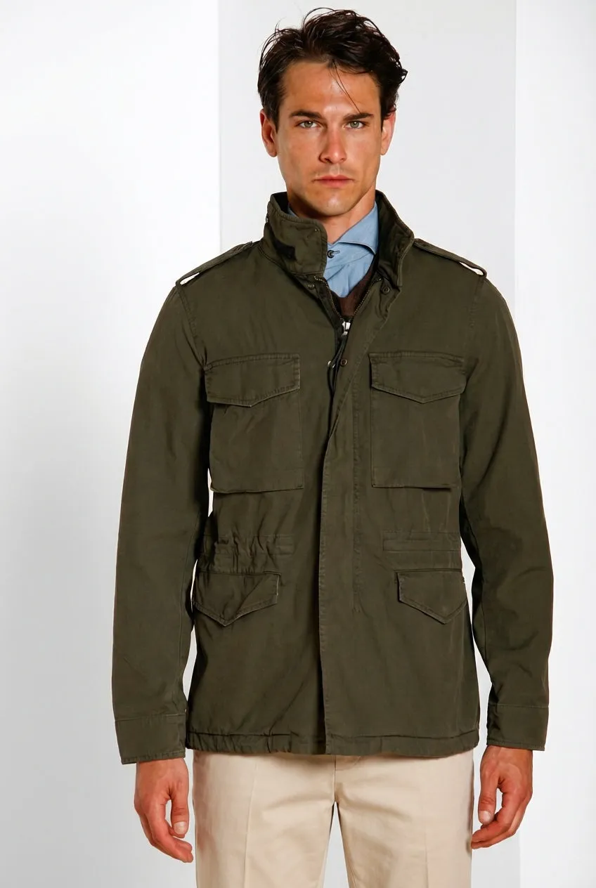 Mason's Chile Field M74 Giubbotto Canvas Verde Scuro