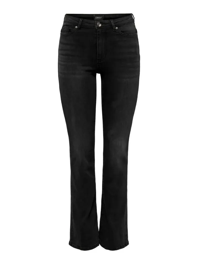 ONLY Onlwauw HW Flared BJ1097 Noos jeans donna M/30L vita alta