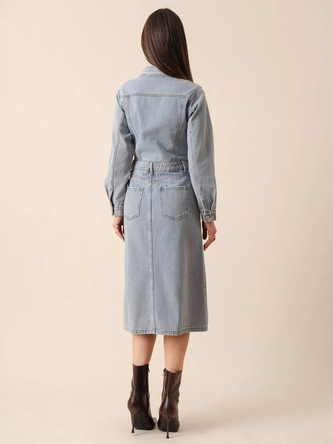 Oraije Ophelie abito jeans matita premium