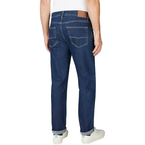 Pepe Jeans Cash Jeans Uomo Dritti 28W 34L Blu Scuro