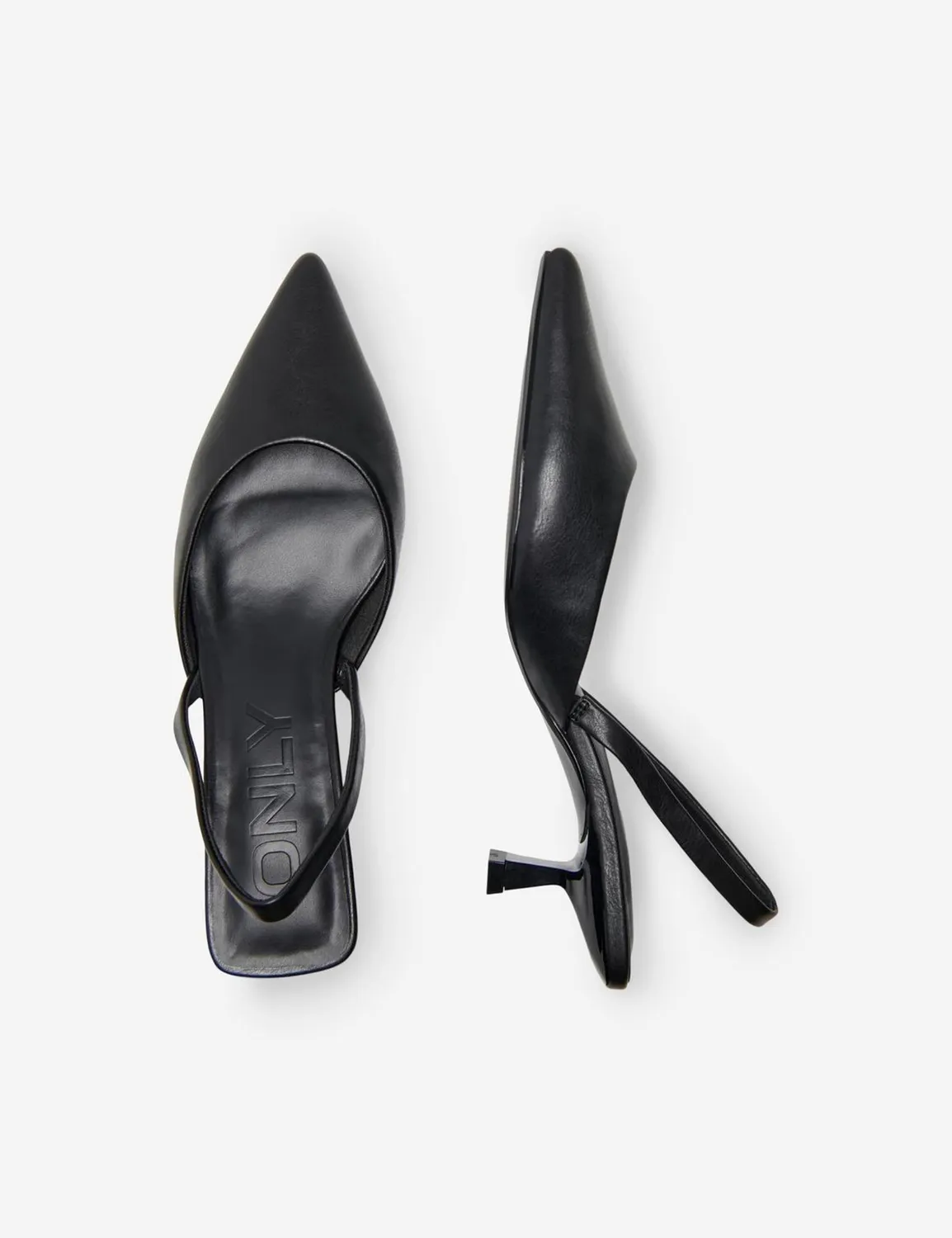 Only Onlcoco-4 Pu Slingback scarpe tacco donna pu