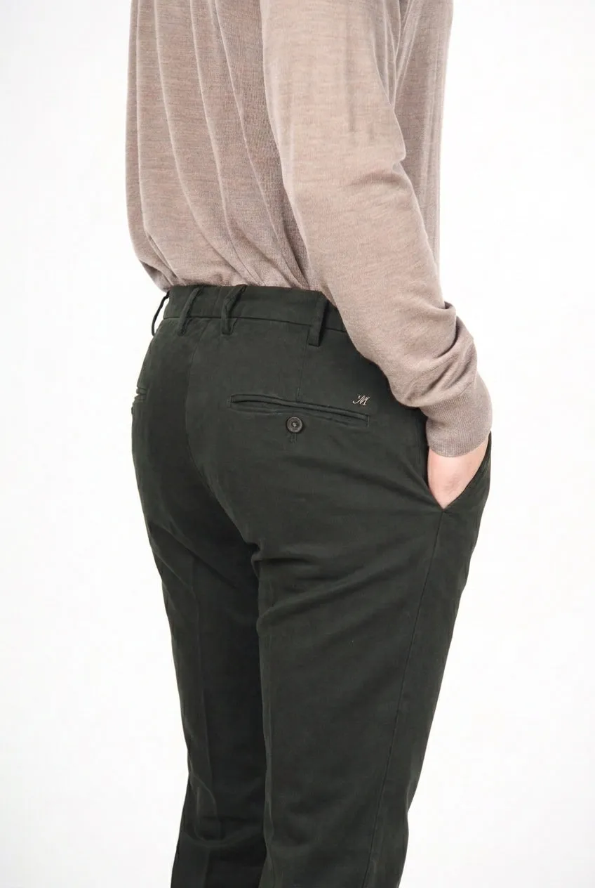 Mason’s New York chino uomo verde scuro regular