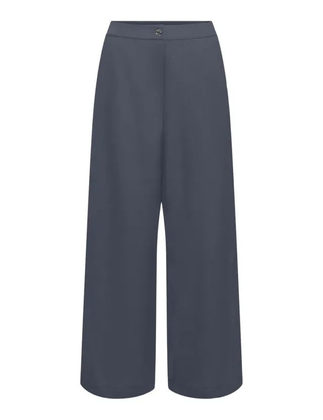 ONLY Onlnova Life Vis Mika pantaloni larghi donna gamba ampia