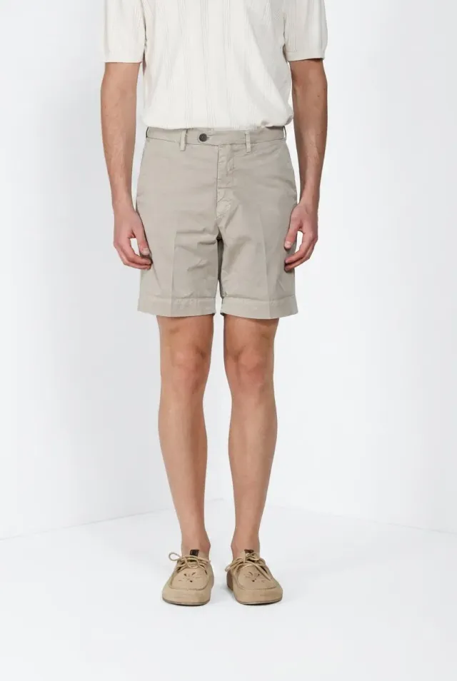 Mason's Boston bermuda uomo sabbia relaxed fit cotone