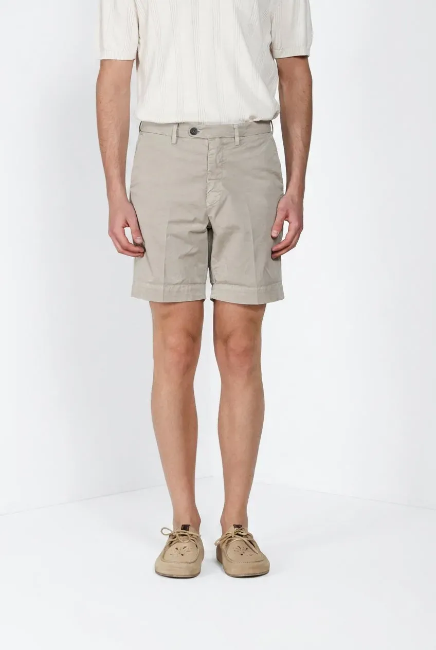 Mason's Boston bermuda uomo sabbia relaxed fit cotone