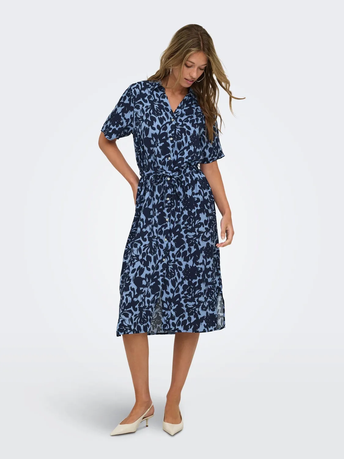 ONLY Asmin abito camicia donna serenity