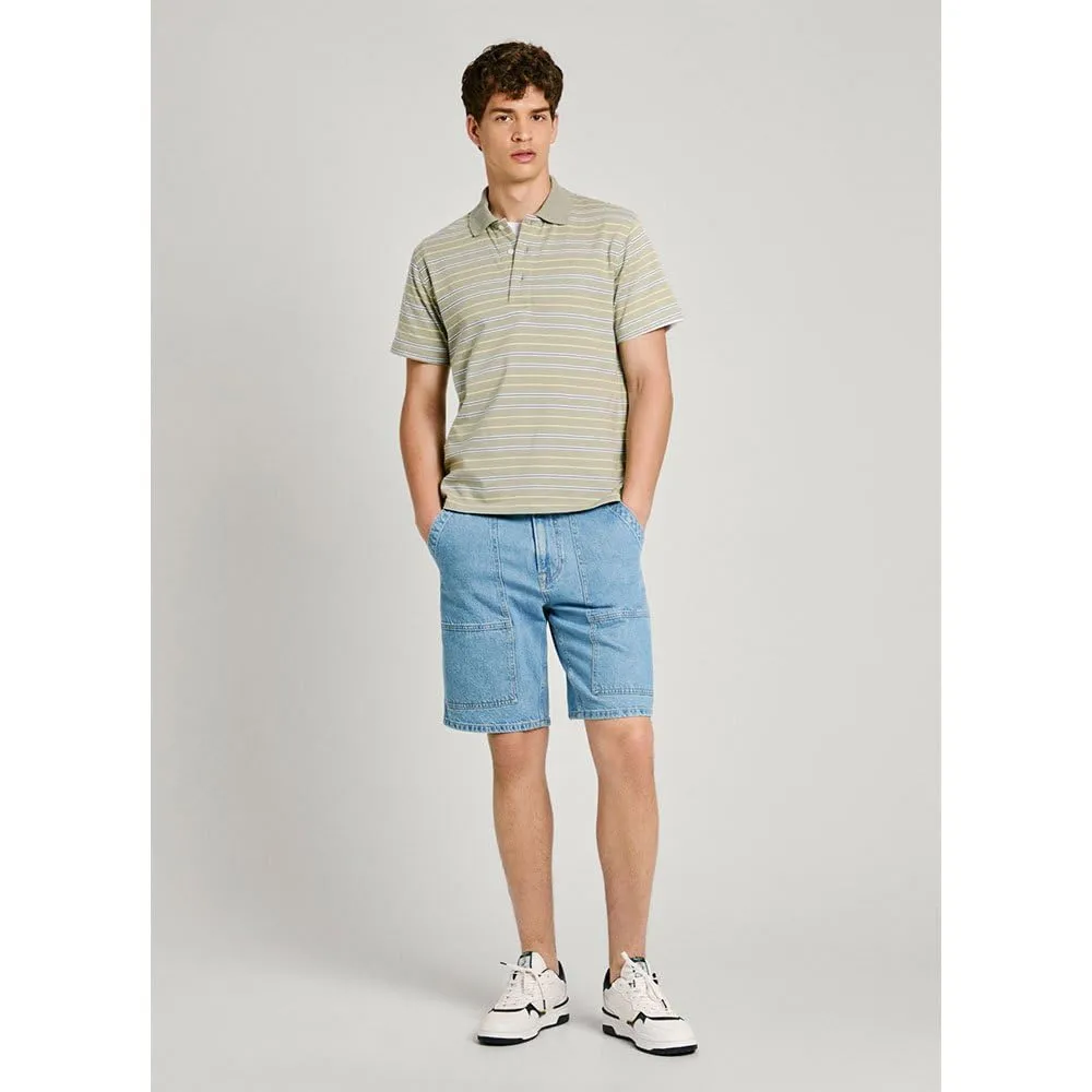 Pepe Jeans Jack Polo Uomo M a Righe Logo