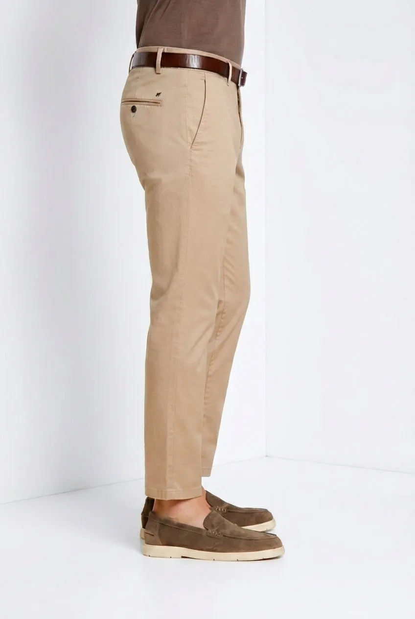 Mason's Milano pantalone chino uomo beige extra slim