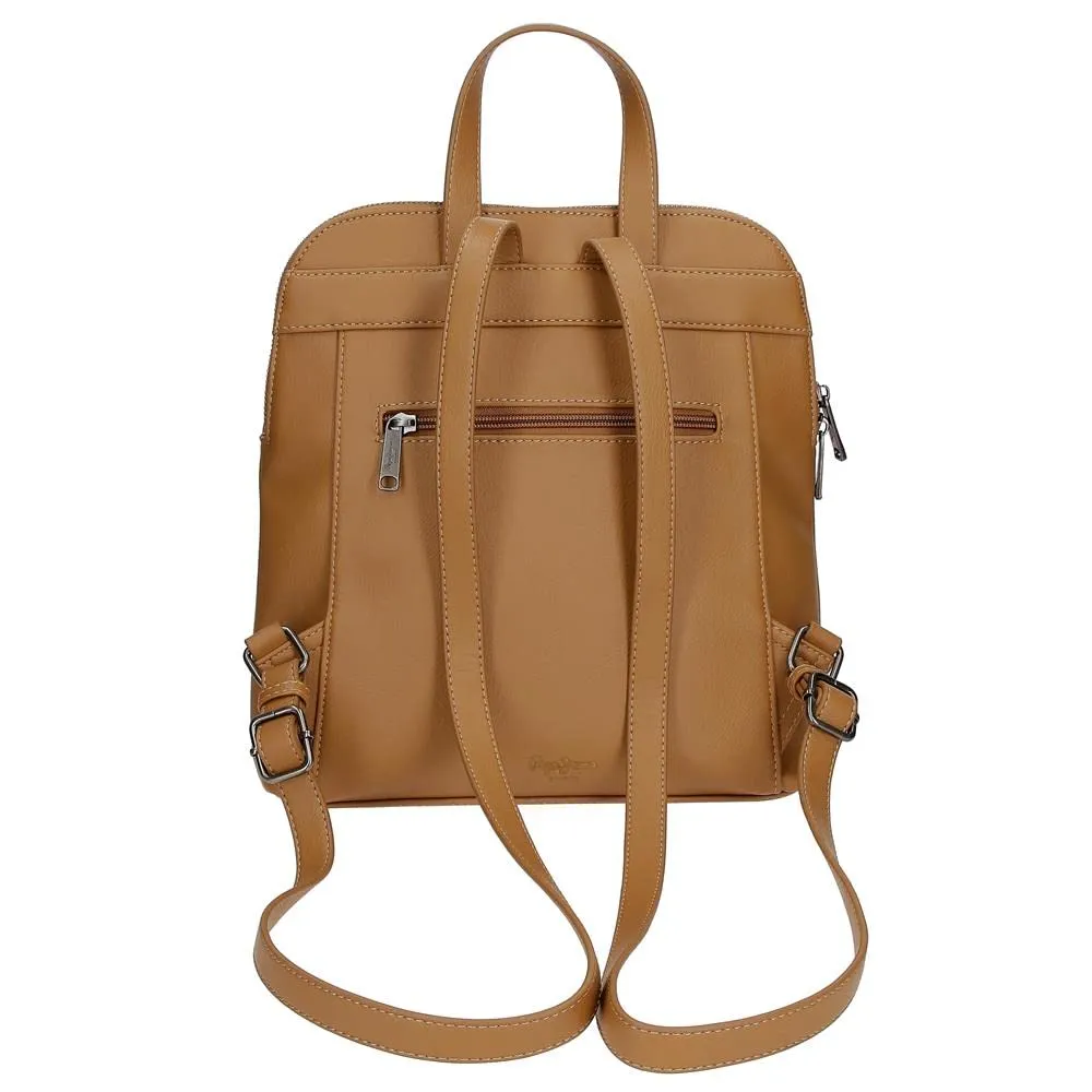 Pepe Jeans Mara zaino ecopelle mostarda piccolo