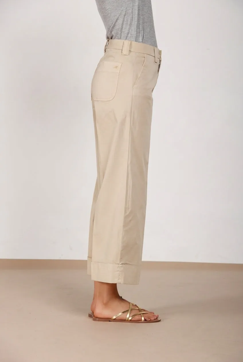 Mason's New York Studio Cropped chino donna burro