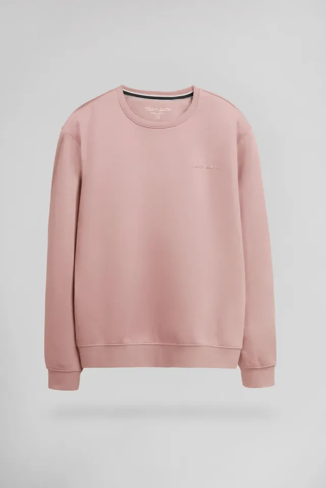 Teddy Smith S-Nark Felpa Rosa Uomo