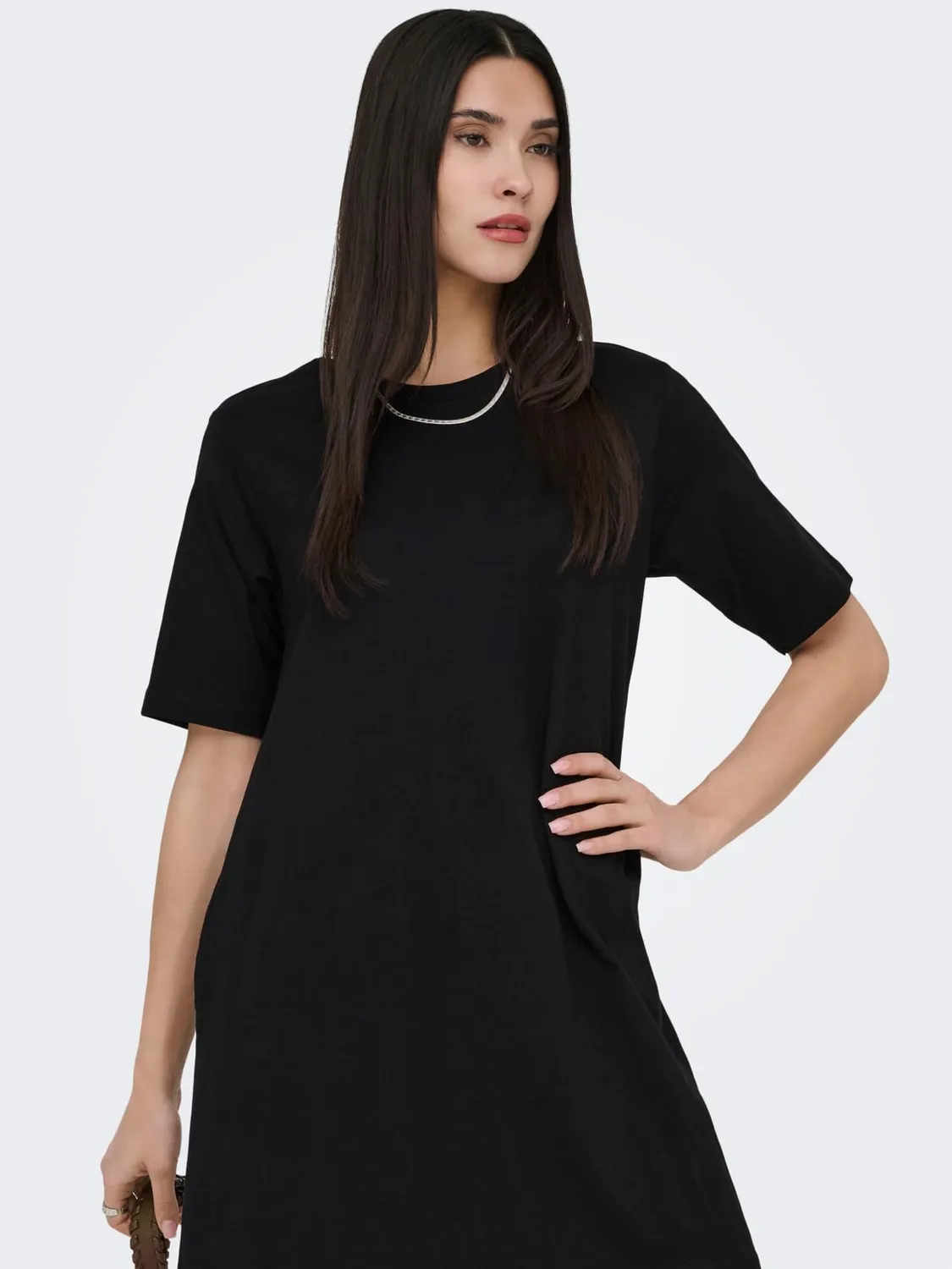 ONLY Onlmara Life abito donna nero con tasche