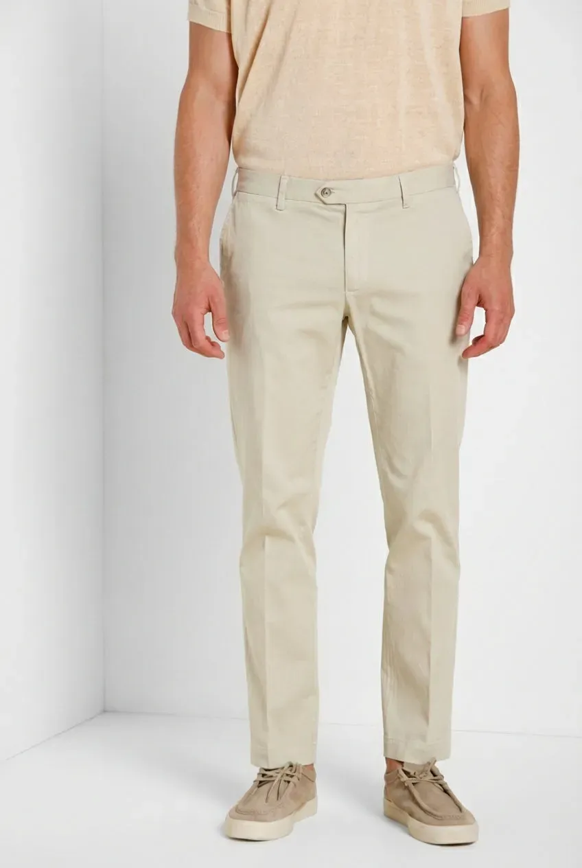 Mason's New York chino uomo gabardina stucco regular