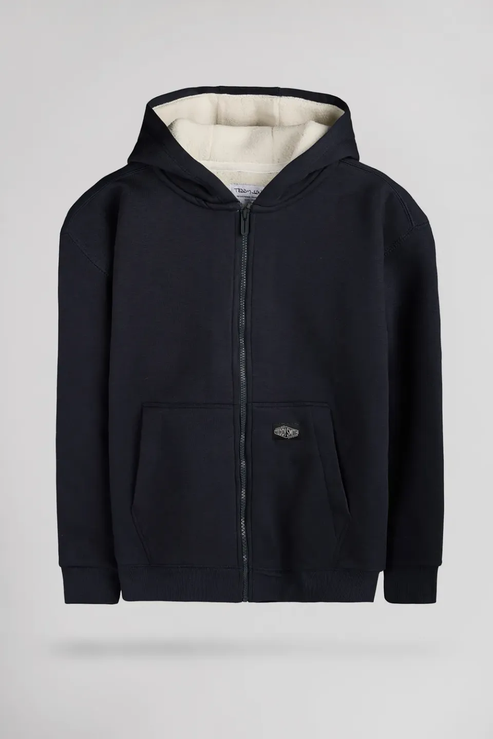 Teddy Smith G-Ony Hoody JR gilet ragazzo blu navy