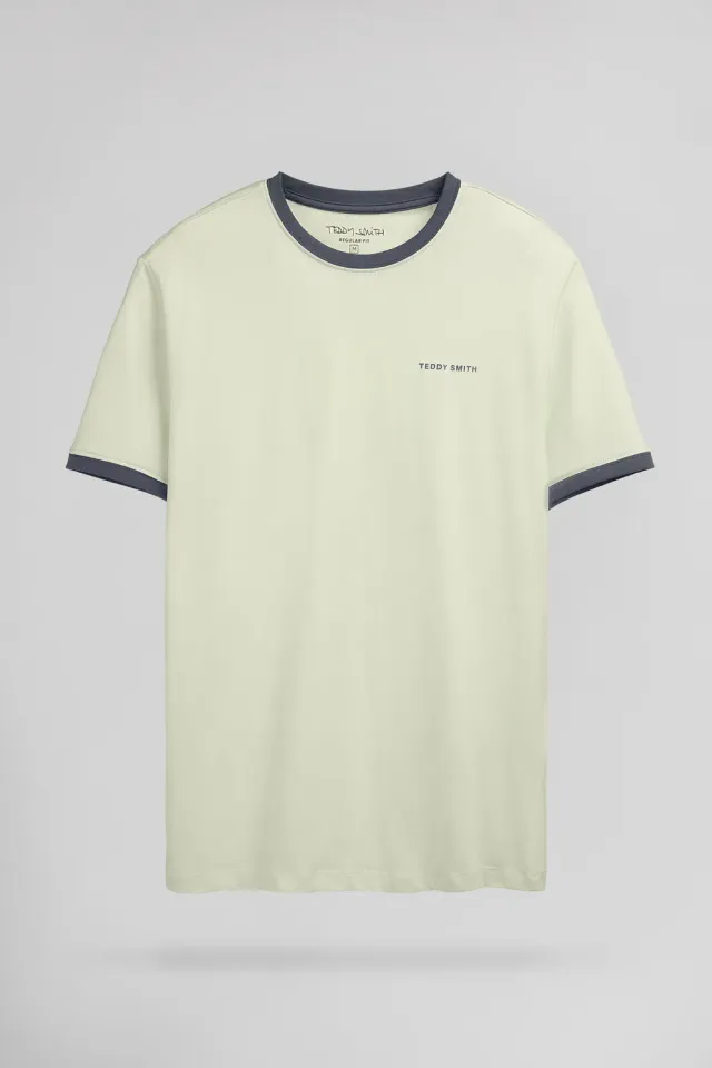 Teddy Smith The-Tee 2 R t-shirt verde uomo cotone