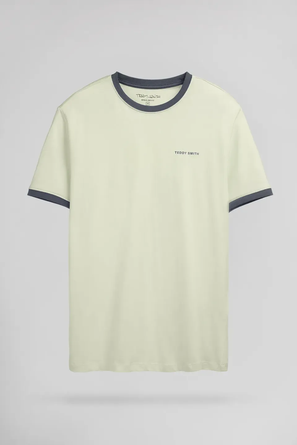 Teddy Smith The-Tee 2 R t-shirt verde uomo cotone