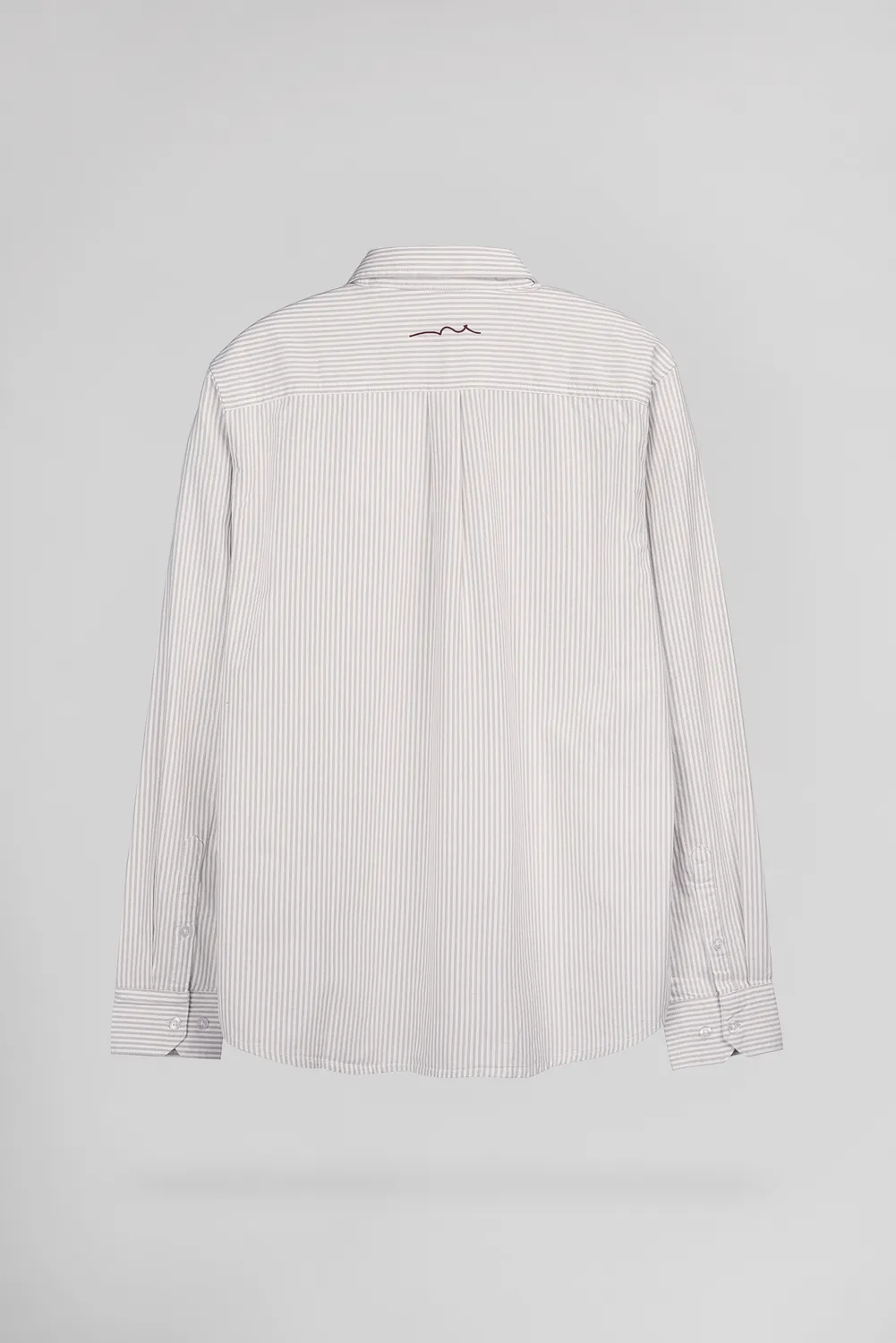 Teddy Smith C-Stanley camicia uomo worker beige righe