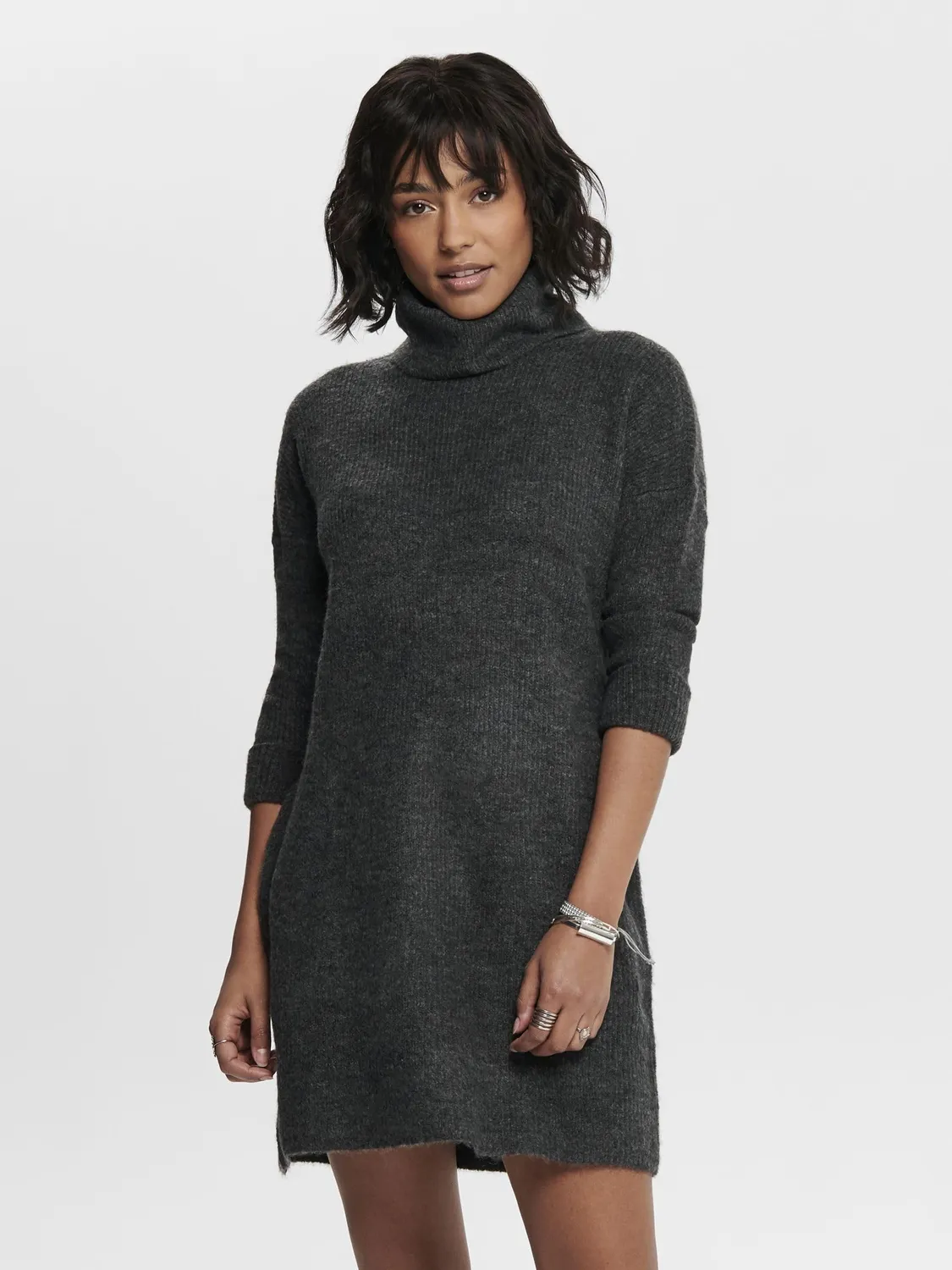 ONLY ONLJANA Abito Donna Maglia Grigio