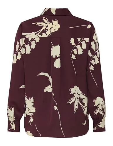 ONLY Onlvilda Life LS camicia donna S manica lunga