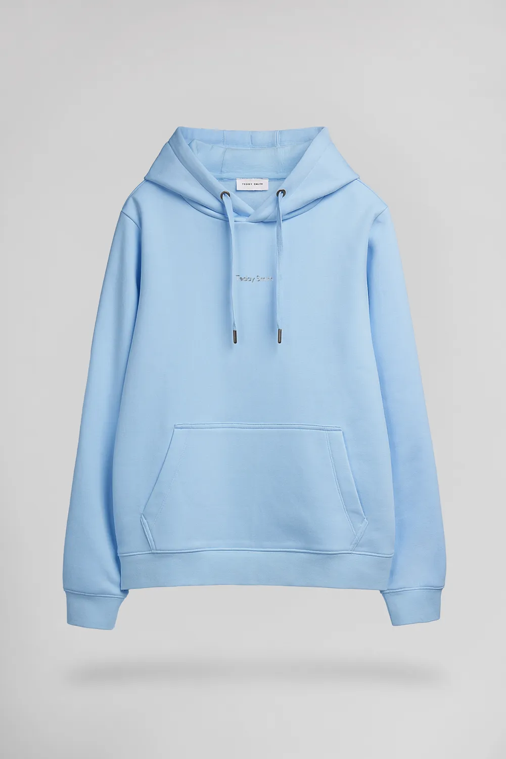 Teddy Smith S-Solene Hoody Felpa Azzurra Donna