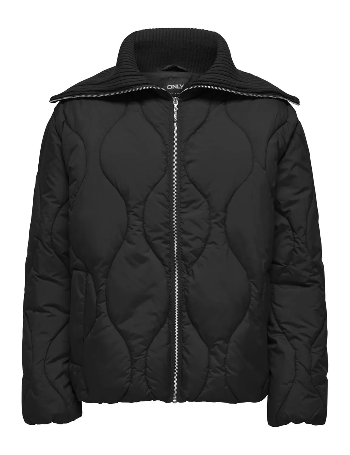 ONLY Onlvanora giacca trapuntata donna nero leggera