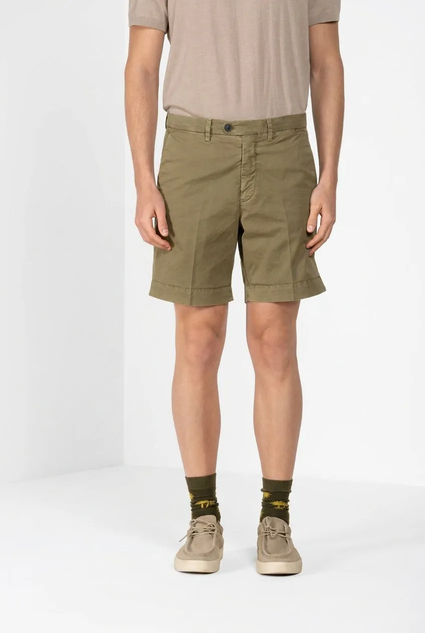 Mason's Boston Delamere Bermuda Chino Uomo Rosmarino Relaxed