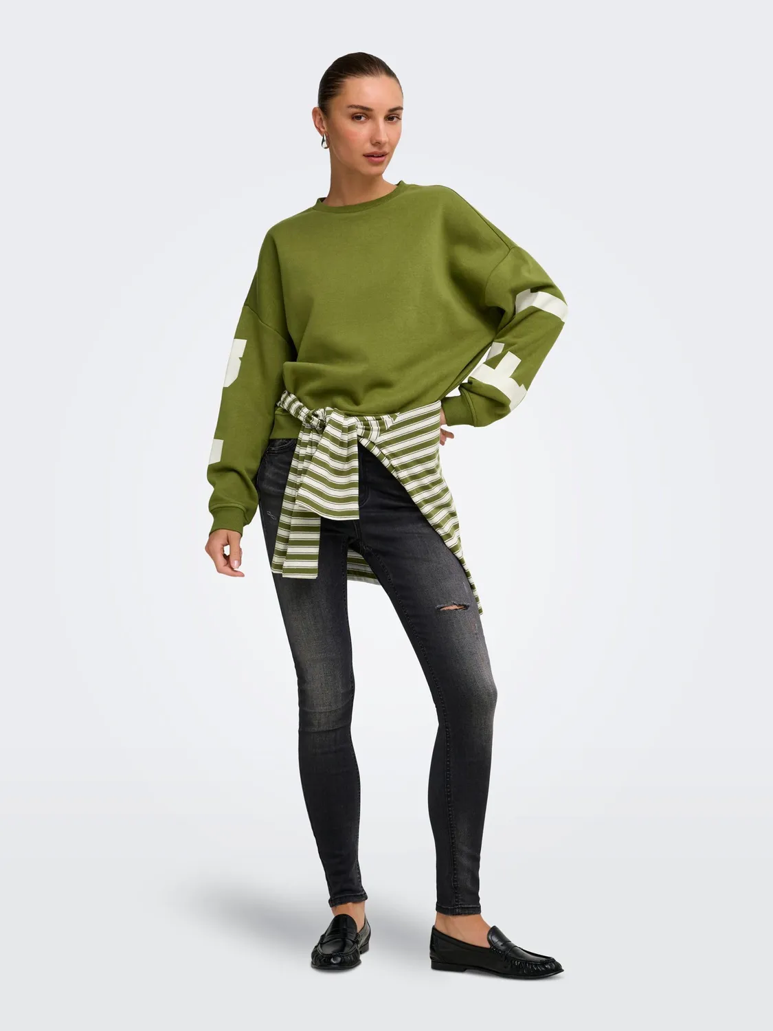 ONLY ONLSWEAT Felpa Donna Girocollo Basic