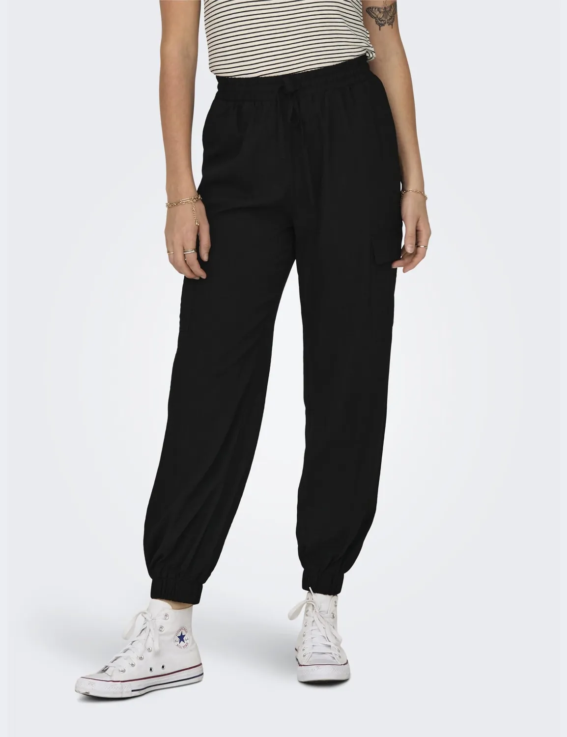 ONLY Onlkatinka Pantaloni Cargo M tasche laterali