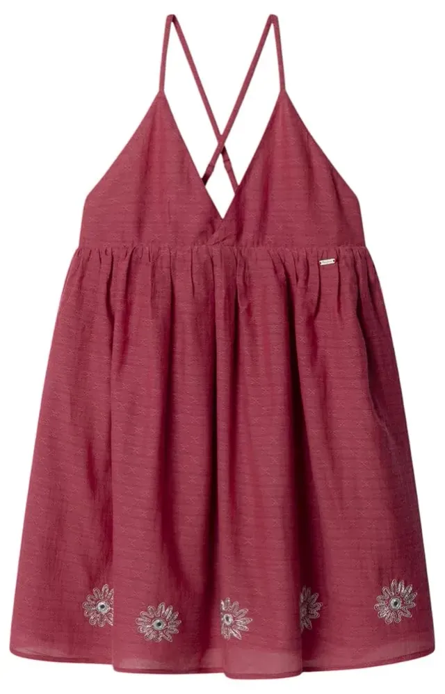 Pepe Jeans Irin vestito bambina 10 anni rosso spalline