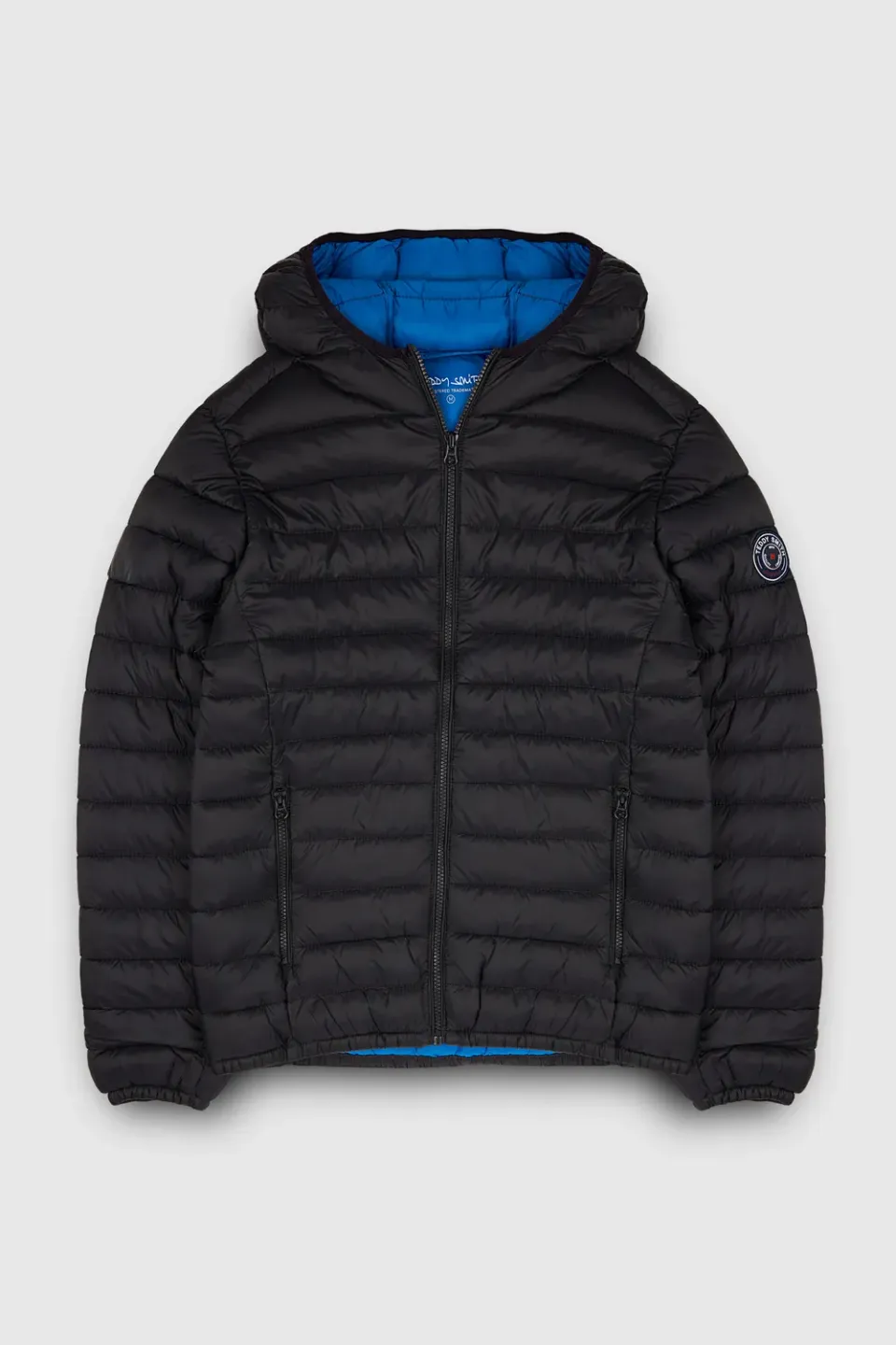 Teddy Smith Blighter giubbotto uomo nero con cappuccio