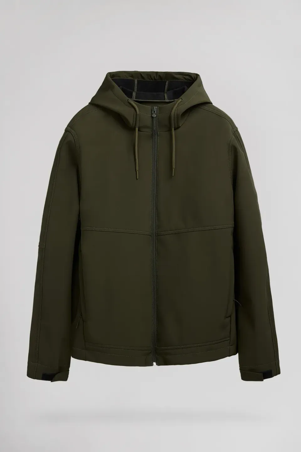 Teddy Smith B-Renzo giacca softshell kaki cappuccio