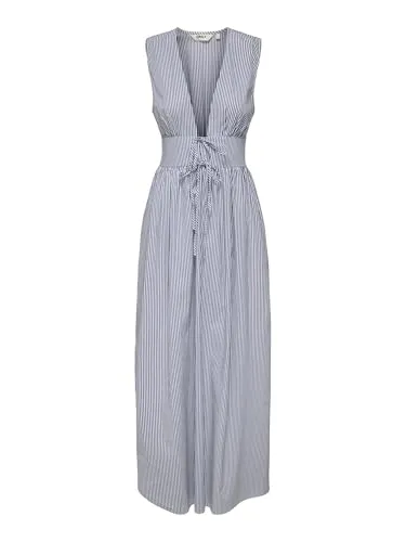 ONLY Onlsiska Life abito maxi donna S scollo V