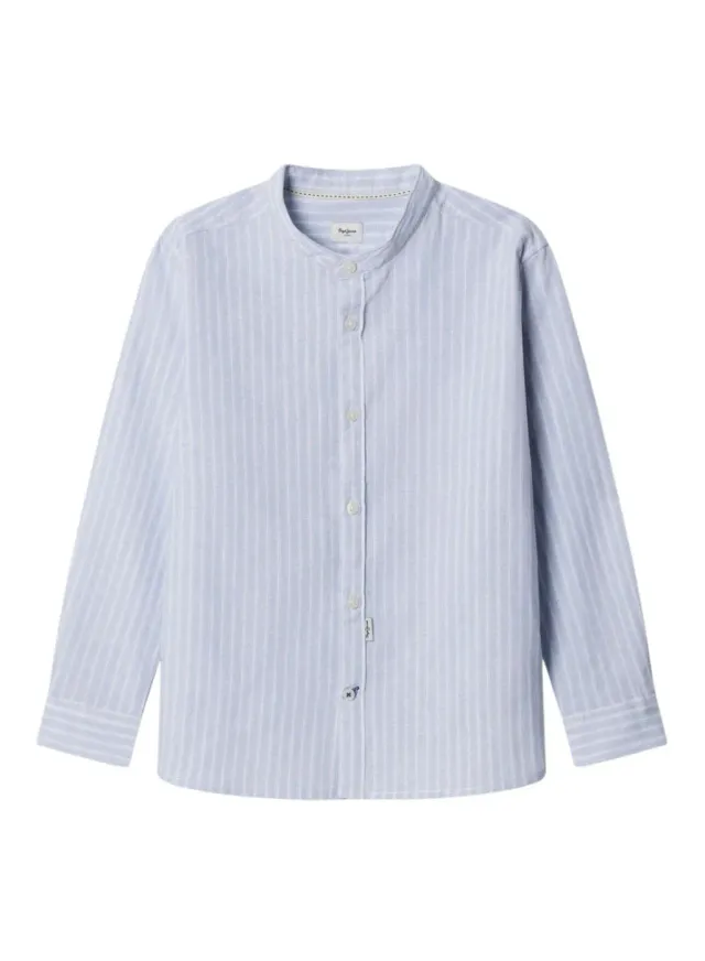 Pepe Jeans PB3000077 T-Shirt Bimbo Celeste 10 Anni Girocollo