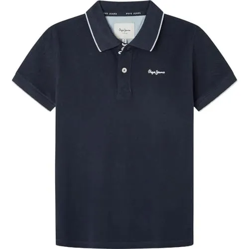 Pepe Jeans New Thor polo bambino piqué cotone