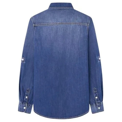 Pepe Jeans Portez Jr camicia jeans bimbo 10 anni