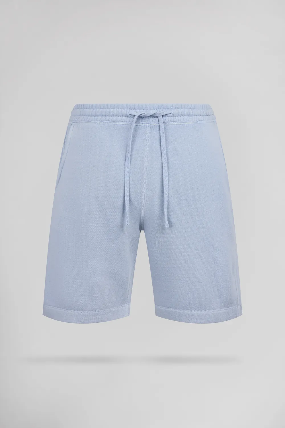 Teddy Smith S-Nateo Short Uomo Blu Pastello Felpato