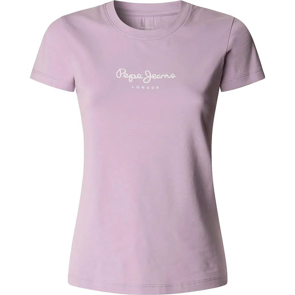 Pepe Jeans New Virginia t-shirt donna bianca slim