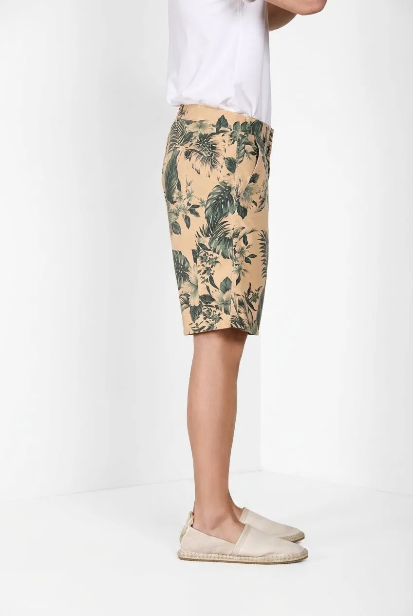 Mason's Denver M74 bermuda cargo uomo kaki cotone