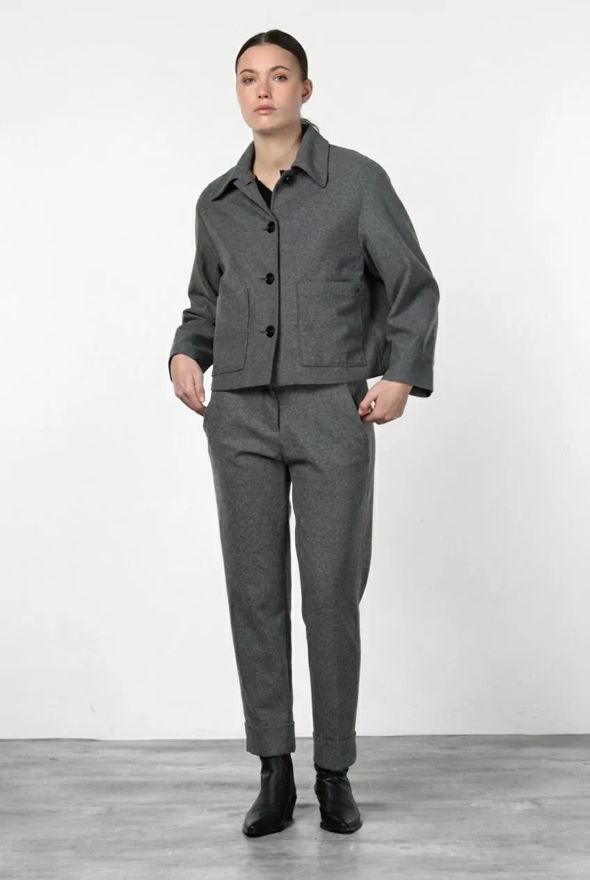 Mason's Rosie Cappotto Donna Grigio Scuro Invernale