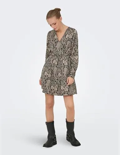 ONLY Onljane Life Jayde abito maniche lunghe leggero