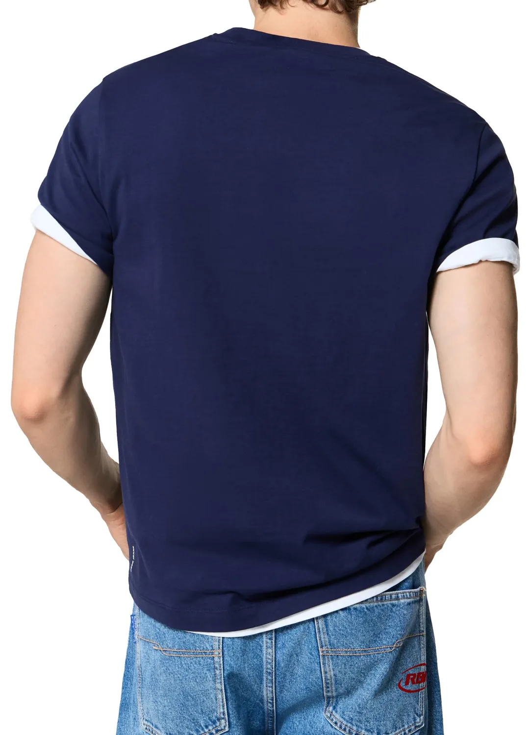Pepe Jeans London Team Logo Tee t-shirt uomo bianca cotone