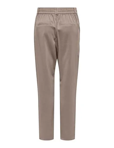ONLY Onlpoptrash pantalone donna smokey olive tessuto