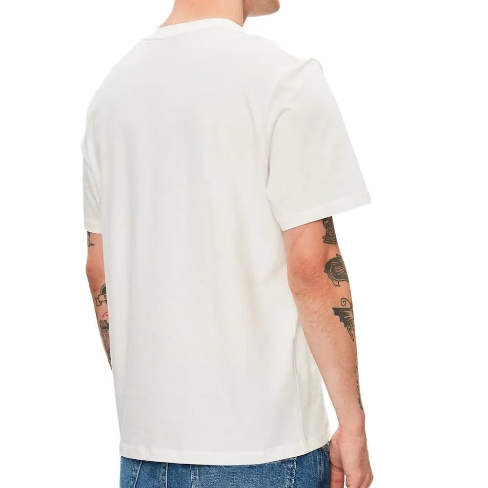 Pepe Jeans Claude t-shirt uomo logo cotone bianca