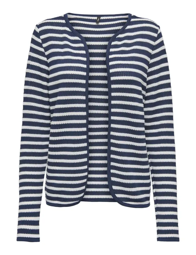 ONLY Onlbirgitte Cardigan Maniche Lunghe Nero